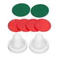 thumbnail image 1 of Air Hockeys Accessoires Poussoir, 2 Type, 8pcs, 60mm, Haute Résistance aux Chocs Longue Durée Air Hockeys Accessoires, 1 of 8
