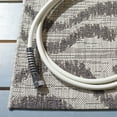 thumbnail image 6 of SAFAVIEH Courtyard Gerald Animal Indoor/Outdoor Area Rug, Grey/Black, 8' x 11', 6 of 13