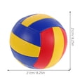thumbnail image 2 of EXHUMKY Volleyball Practice Multi PVC Round Soft Volleyball For Sports Game And Training 1Pack, 2 of 6