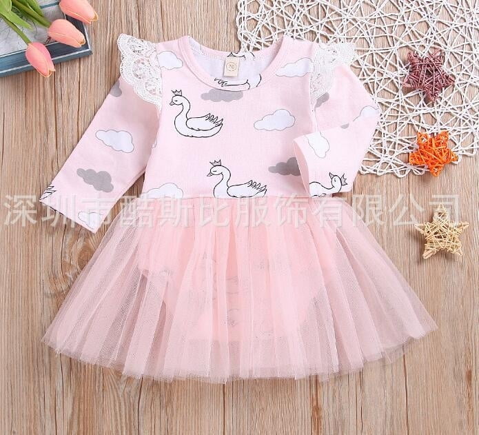 long sleeve baby dress