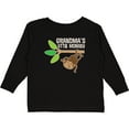thumbnail image 3 of Inktastic Grandma's Little Monkey grandchild Boys or Girls Long Sleeve Toddler T-Shirt, 3 of 5