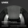 thumbnail image 4 of Uvex Suxxeed Blaze Adjustable and Ventilated Equestrian Helmet for Adults, Black Shine, S-M, 4 of 6
