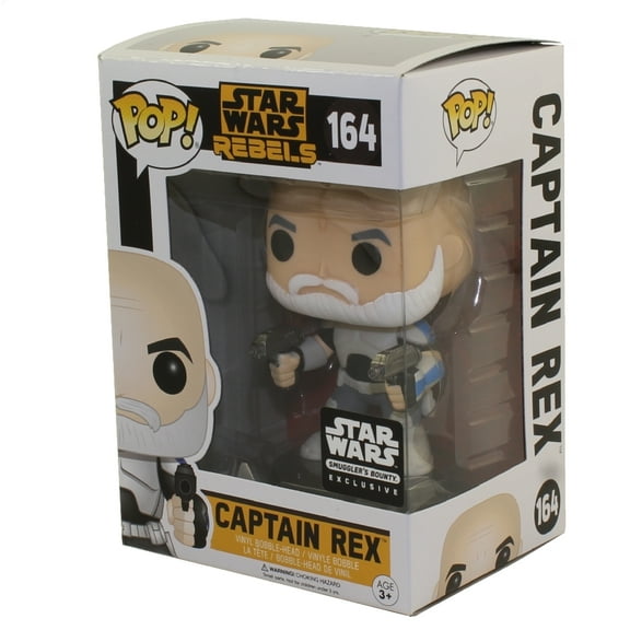 Funko POP! Star Wars Smuggler's Bounty - Rebels Vinyl Bobble-Head - CAPTAIN REX #164 *Exclusive*
