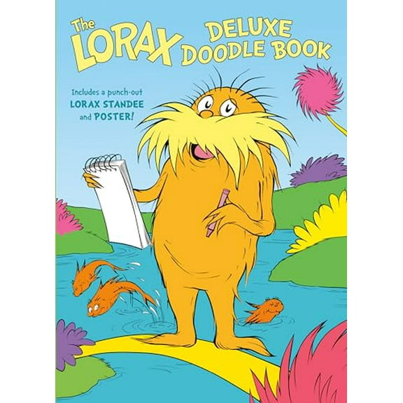 Pre-Owned The Lorax Deluxe Doodle Book Dr. Seusss The Lorax Books Paperback Random House