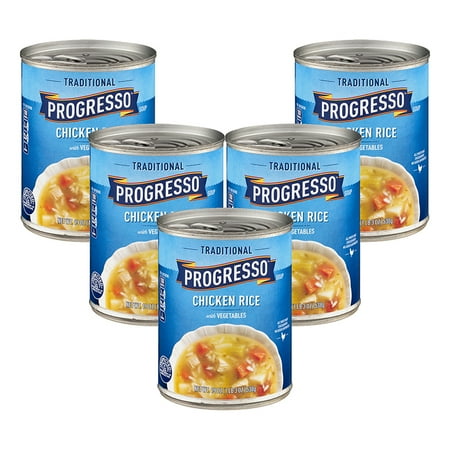 (5 Pack) Progresso Soup Chicken Rice with Vegetables Soup Gluten Free 19 (Best Minnesota Wild Rice Soup)