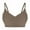 Brown, variant on Everyday Bras for Women Solid Color Seamless Breathable Support Bra for Work Push Up Wireless Bra, 36A, Beige