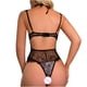 thumbnail image 5 of Ropa interior sexy para mujer Pijama sexy fino de encaje Camisón de dos piezas Fridja  nalpqowj40903, 5 of 9