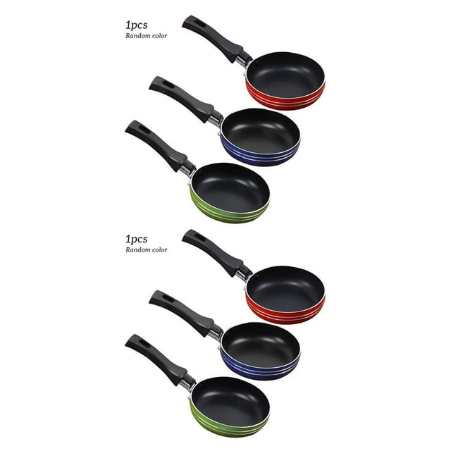Naiovety Sartén antiadherente, pasteles, mariscos, verduras, olla para freír, Hotel, restaurante, cocina, utensilios de cocina, accesorios de 12cm 2Conjunto