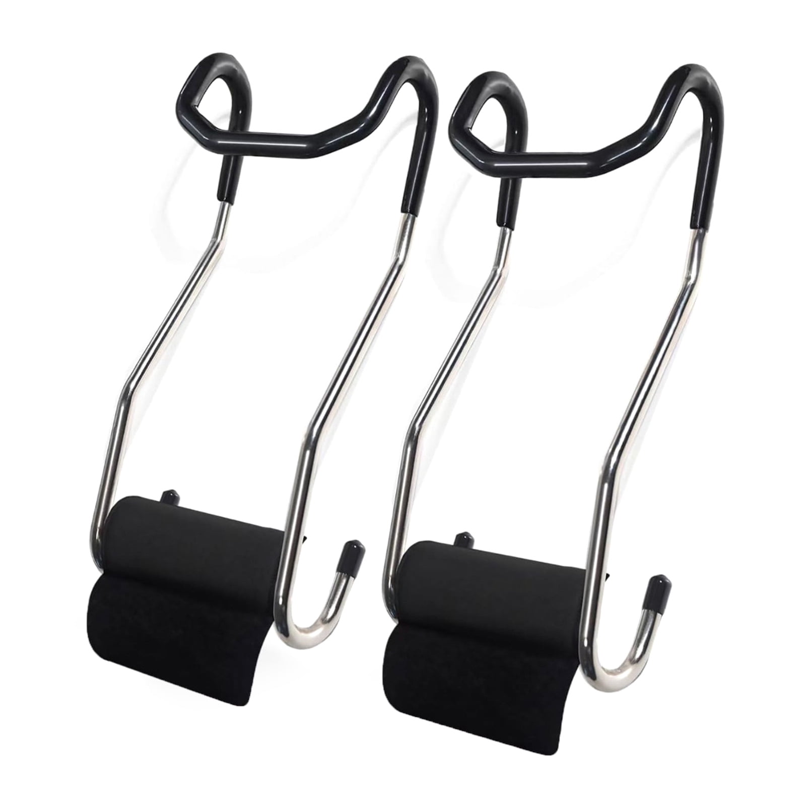 RUISINERY 1Pair Dumbbell Spotter Hook Hangers Portable Heavy Power Dumbbells Rack Attachments Dumbbell Hook Barbell Attachments
