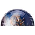 thumbnail image 2 of Brunswick Rhino Bowling Ball, Black/Blue/Silver, 14 lb, 2 of 4