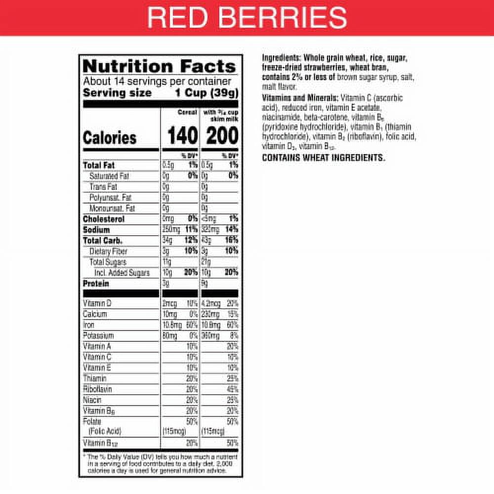 2X - Kellogg's Special K Red Berries Giant Size Cereal