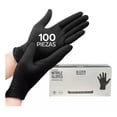 thumbnail image 1 of Guante de Nitrilo Bluzen Multiusos Paquete de 100 piezas TALLA L Color Negro, 1 of 6