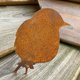thumbnail image 3 of 4 piezas de pájaros oxidados con tornillos, siluetas de pájaros para jardín, decoración de metal oxidado para jardín, arte de patio, pájaros de metal, adornos de pájaros, paisaje de patio, 3 of 5