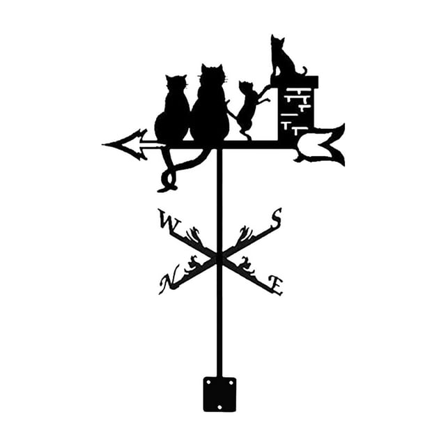 Weather Vane Decoration Roof Weather Vane Garden Courtyard Decoration