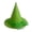 Green, variant on Kids Pointed Top Halloween Hat with Bow Tulle Decor Lightweight Headwear Headdress Themed Party Accessory Photo Prop