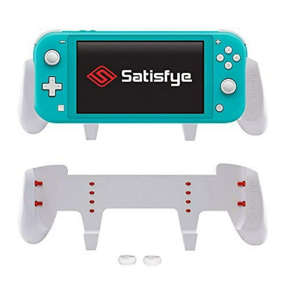 Satisfye ZenGrip Go Lite Video Game Accessories with Thumbsticks for Nintendo Switch Lite, Black