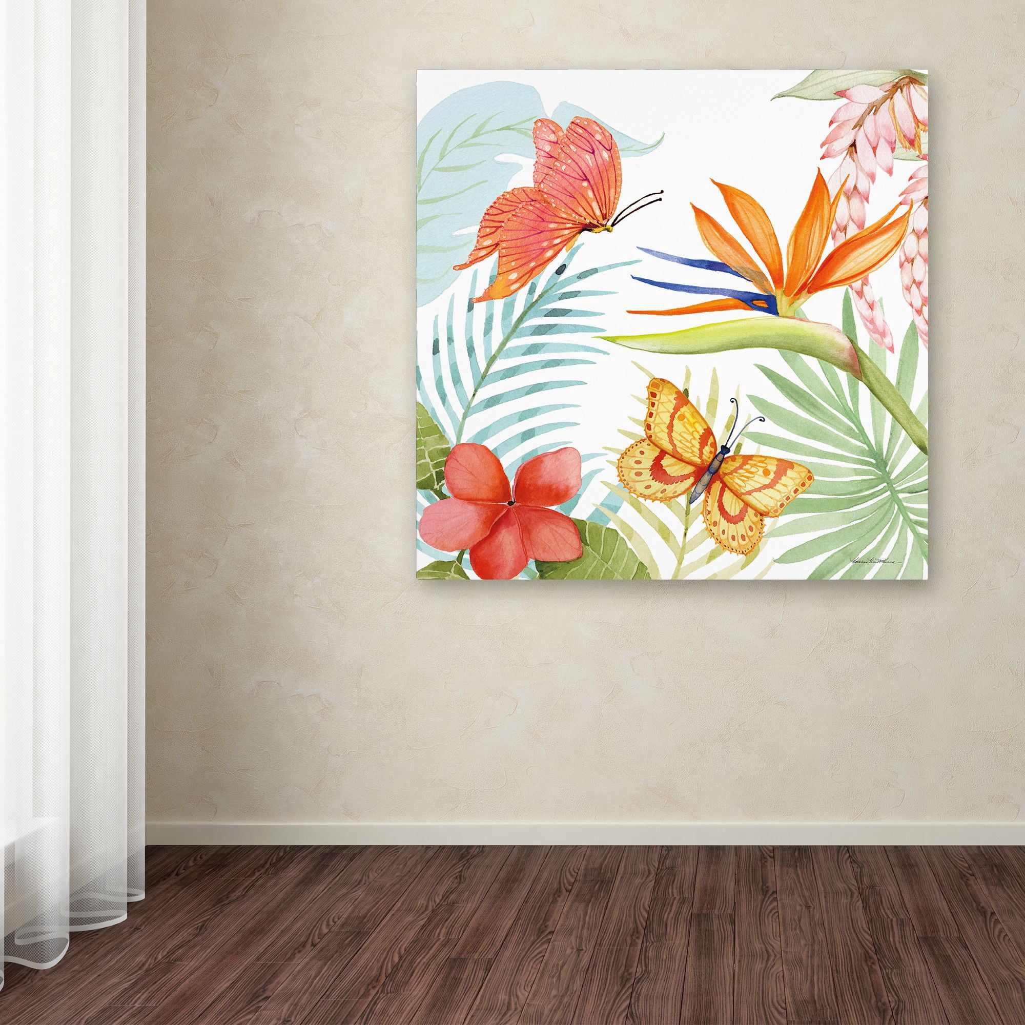 Trademark Fine Art 'Treasures of the Tropics IV' Canvas Art by Kathleen Parr McKenna