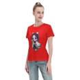 thumbnail image 4 of Women's Basic Short Sleeve T-Shirt Demon Slayer Butterfly Ninja, 4 of 6