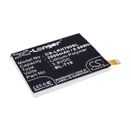Replacement Battery for LG Bullhead H790 H791 H791F H798 Nexus 5X Nexus 5X LTE BL-T19 2600mAh Mobile Phone battery