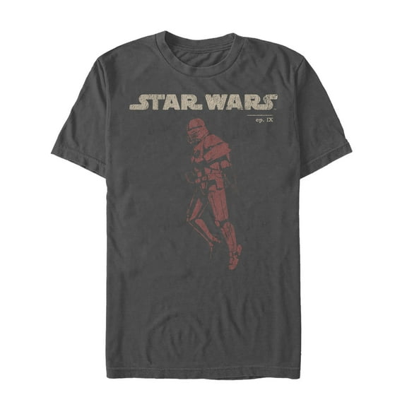 Men's Star Wars: The Rise of Skywalker Retro Sith Trooper Flight  Graphic Tee Charcoal 2X Large