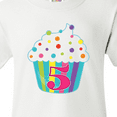 thumbnail image 4 of Inktastic 5th Birthday cupcake Youth T-Shirt, 4 of 5