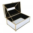 thumbnail image 2 of Household Mirror Surface Tissue Box Living Room Makeup Tissue Napkin Storage Box (S), 2 of 14
