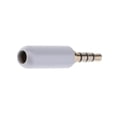 thumbnail image 7 of 3.5mm Male Repair headph Stereo Plug Metal Audio Connector Adaptor for , Smartphs, , Speakers, White, 7 of 7