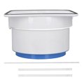 thumbnail image 2 of Range Hoods Check Valve, Automatic Easy Installation 1 Way Kitchen Check Valve ABS Stainless Steel Silicone With Reducing Circle For 5.9 To 7.1in Dia Pipe, 2 of 8
