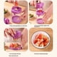 thumbnail image 4 of Yuarrent Rebanador de plátano portátil | Herramienta creativa para cortar uvas | Rebanador de huevos extraíble | Rebanador de frutas Cocina y Comedor B, 4 of 6