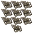 thumbnail image 1 of Backpack Clip, Sturdy And Durable Rotatable Outdoor Backpack Buckle 10 Pcs Adjustable Backpack Buckle, Camping For Outdoor Climbing Black,Brown, 1 of 8
