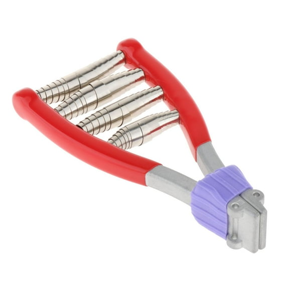 Abrazadera de arranque de máquina de encordado de Metal, herramienta de arranque de tenis, alicates rojos de cabeza ancha, equipo para bádminton,