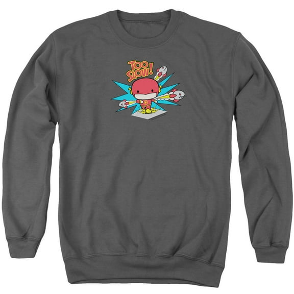 Dc Flash - Too Slow - Crewneck Sweatshirt - X-Large
