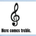 thumbnail image 2 of CafePress - Here Comes Treble Infant Body Suit - Baby Light Bodysuit, Size Newborn - 24 Months, 2 of 4