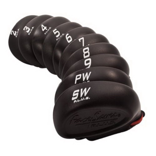 Lot De 9 Couvre-têtes De Golf Face Saver Plus - Noir - Neufs (fers #2-9)