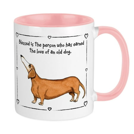 

CafePress - Old Dog Love Mug - Ceramic Coffee Tea Novelty Mug Cup 11 oz