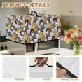 thumbnail image 7 of Whosucclay Cat Print Microwave Oven Cover Dust Oil Proof, Microwave Dust Cover Protector, Universal Waterproof Kitchen Appliance Covers with Handle-L, 7 of 7