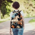 thumbnail image 6 of Lightweight Backpack Horse School Bag Travel Laptop Daypack for Men Women Casual Rucksack, 6 of 6