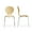 Natural, variant on Livinia No.9 Mid-Century Modern Bentwood Stacking Chairs Set of 2 (Natural)