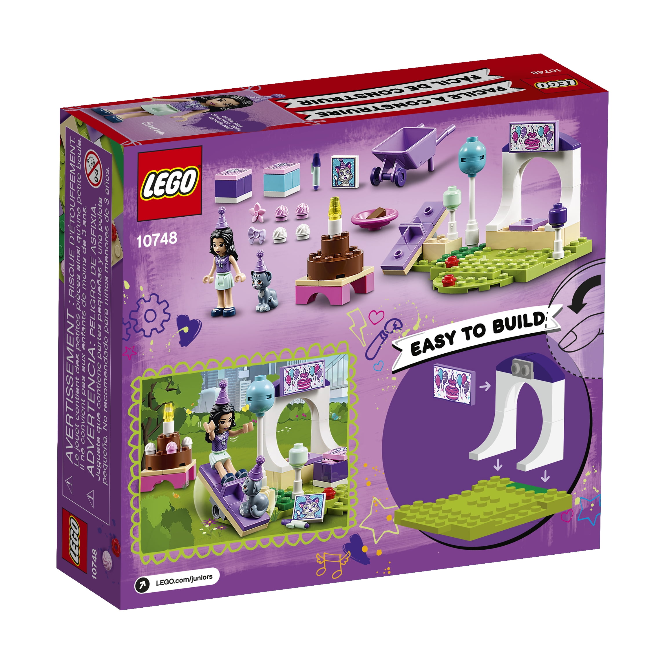 LEGO Juniors Emma s Pet Party 10748 Building Set 67 Pieces