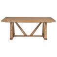 thumbnail image 5 of Middleton 106-inch Extension Leaf Dining Table Natural Brown, 5 of 11