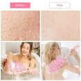 thumbnail image 2 of Anti-Slip Long Handle Back Scrubber, Soft Bath Sponge Shower Brush for Women Men Body Cleaning,Pink, 2 of 6