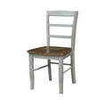 thumbnail image 4 of International Concepts 36" Round Solid Wood Extension Table with 4 Dining Chairs, 4 of 4