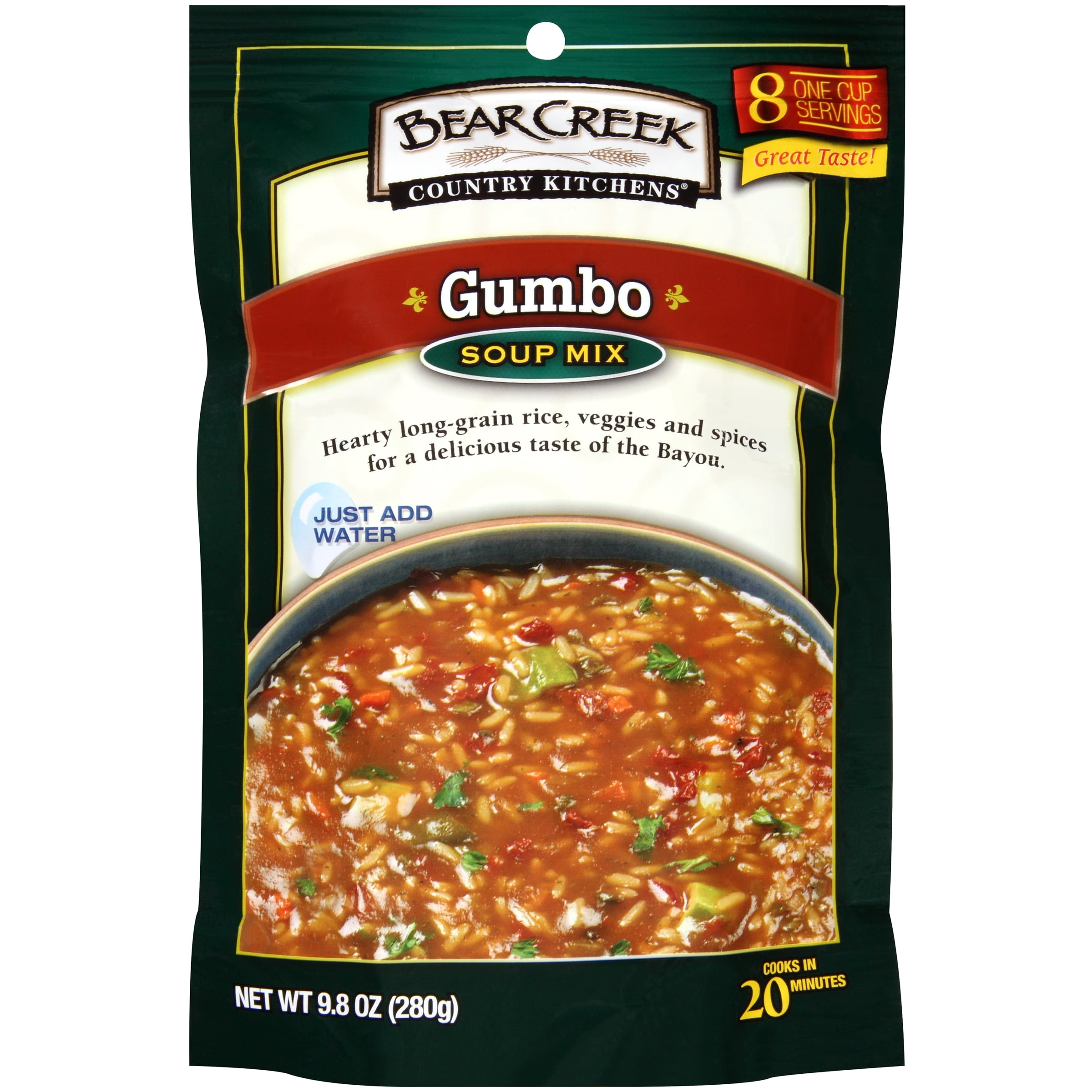 Bear Creek Country Kitchens Gumbo Soup Mix, 9.8 oz by Bear Creek Country Kitchens