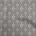 thumbnail image 1 of oneOone Cotton Poplin Gray Fabric Block Dress Material Fabric Print Fabric By The Yard 42 Inch Wide, 1 of 5