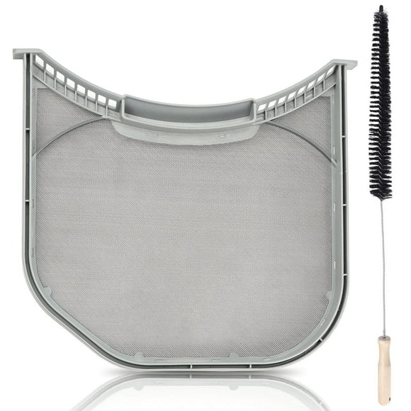 ADQ56656401 Filtre Anti-Peluches pour Sécheuse Écran en Maille d'Acier Inoxydable Amélioré pour LG ADQ566564 et Ken-more Élite Remplacement de Filtre Anti-Peluches avec Brosse de Nettoyage pour Sécheuse PS3531962