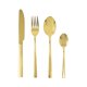 thumbnail image 4 of Set de Cubiertos Ideen de Acero Inoxidable Color Dorado para 4 personas - 16 piezas, 4 of 5
