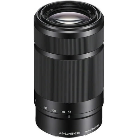 Sony E 55-210mm F4.5-6.3 OSS Camera Lens (SEL55210, Retail Packing