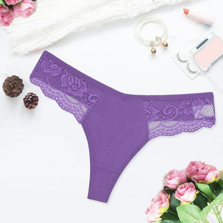 

uikmnh Women Lace Boyshort Flower Panties Underwear Ladies Comfortable Underpants Female Lingerie