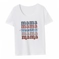thumbnail image 2 of Camiseta para mujer jinwen Ropa deportiva informal con cuello redondo M, 2 of 8