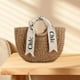 thumbnail image 4 of Bolso tejido para mujer,Bolso tejido para mujer Bolso grande de playa Verano,Bolso de mano tejido a mano Bolso de paja Viaje Casual 42cmx8cmx24cm, 4 of 8